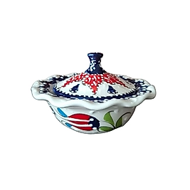 El Dekoru Çini Şekerlik