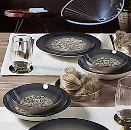 Güral Porselen  Camelia 24 Parça Yemek Takımı