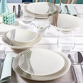 Güral Porselen Roden 24 Parça Yemek Takımı