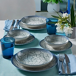 Güral Porselen Camelia 24 Parça 6 Kişilik Yemek Takımı