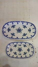 Kayık Tabak ( 3 küçük - 3büyük kayık tabak)