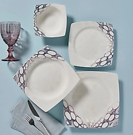 Güral Porselen Caroline24 Parça 6 Kişilik Yemek Takımı